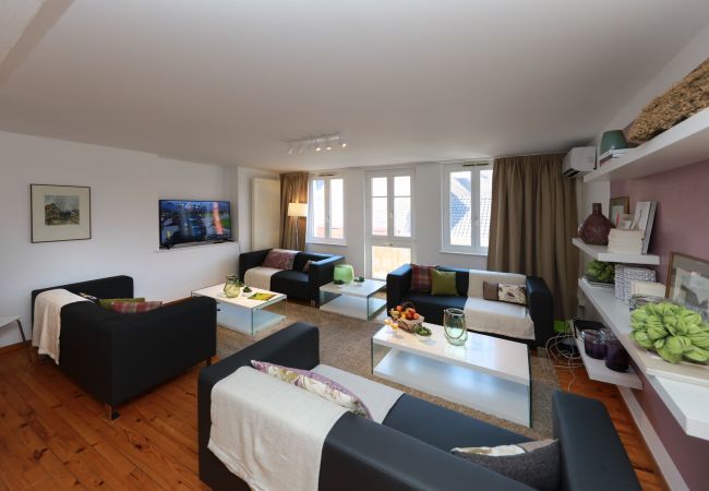 Ferienwohnung in Colmar - decker duplex city center 145m2 ac 3br 3bth