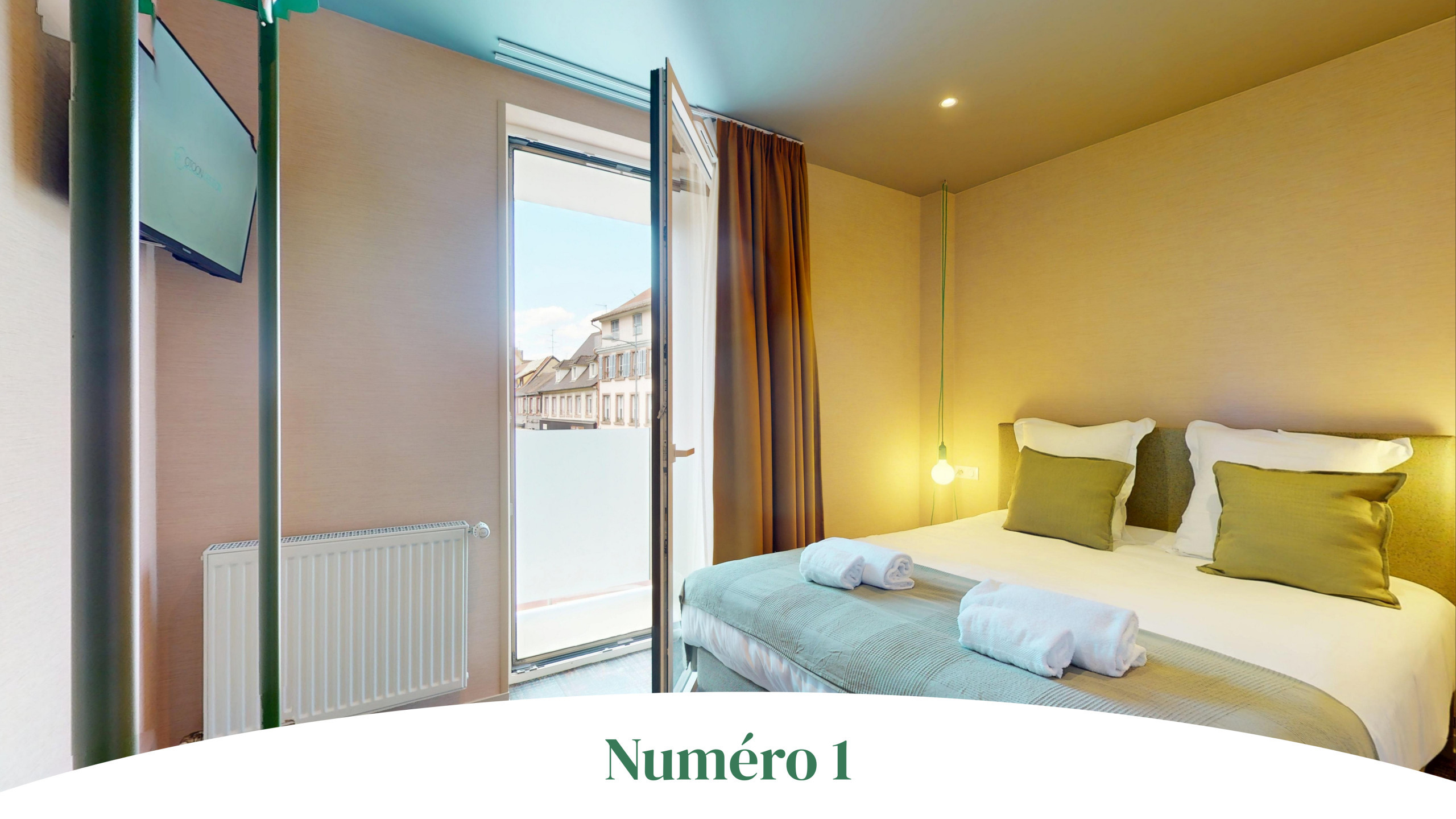  in Colmar - Appartement Numéro 1 (2 chambres) - Résidence Cham
