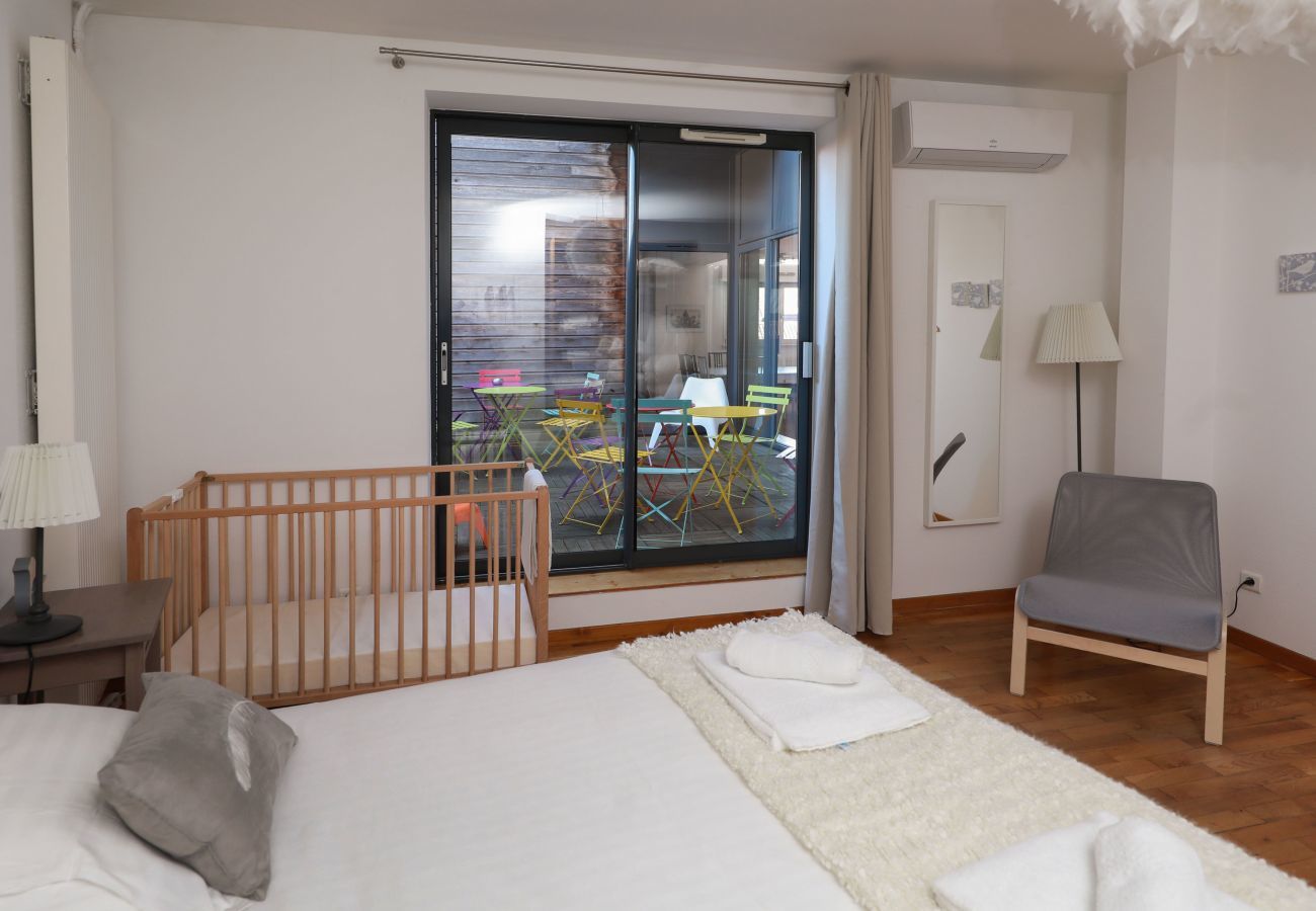 Wohnung in Colmar - bartholdi duplex city center 165m2 ac 4br3bth