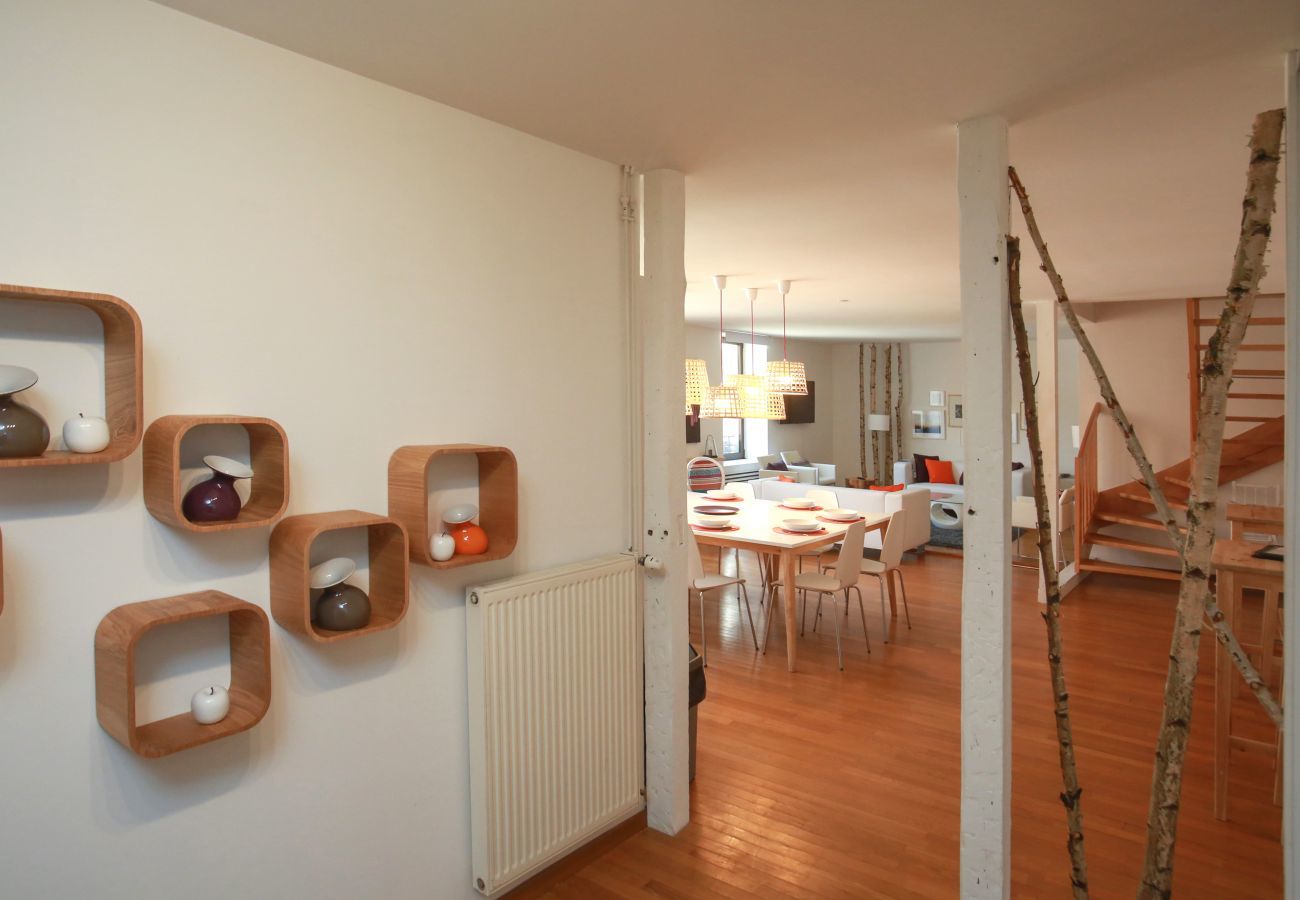 Ferienwohnung in Colmar - bloch duplex 165m2 city center 4br3bth