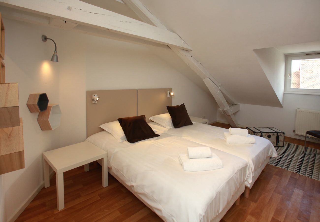 Ferienwohnung in Colmar - bloch duplex 165m2 city center 4br3bth