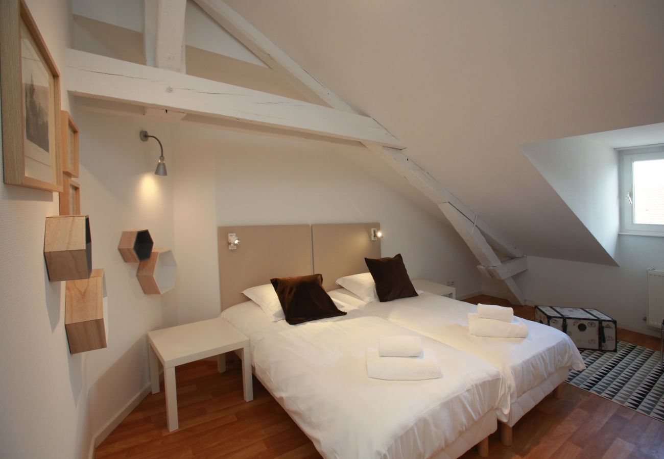 Ferienwohnung in Colmar - bloch duplex 165m2 city center 4br3bth