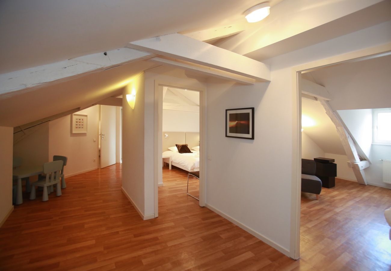 Ferienwohnung in Colmar - bloch duplex 165m2 city center 4br3bth