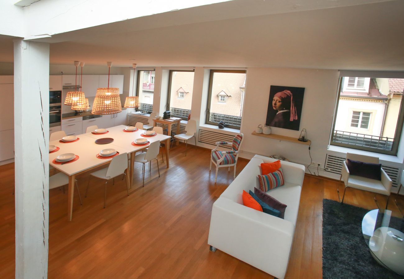 Ferienwohnung in Colmar - bloch duplex 165m2 city center 4br3bth