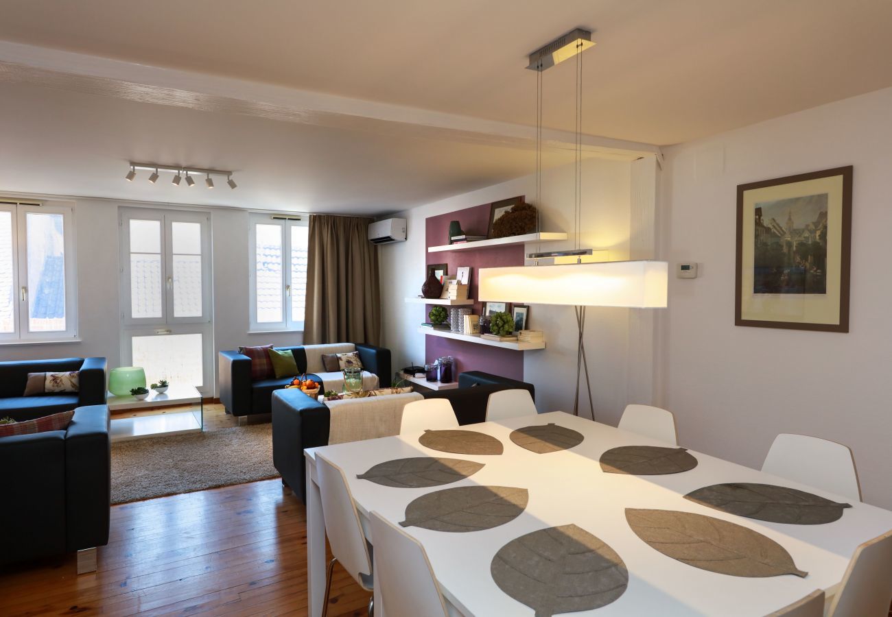 Wohnung in Colmar - decker duplex city center 145m2 ac 3br 3bth