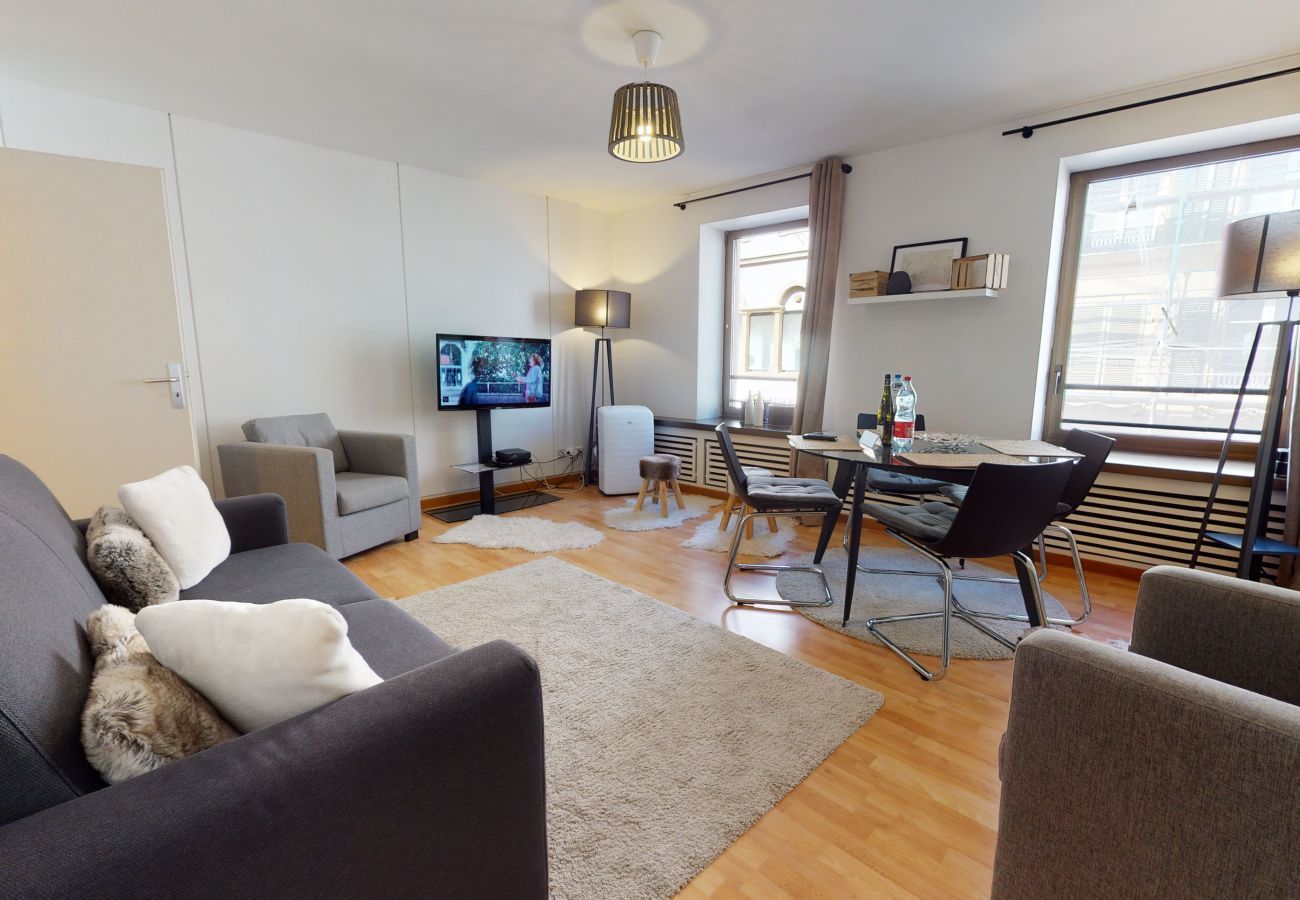 Ferienwohnung in Colmar - BAIL MOBILITE schwartz 55m2  city center up to 4