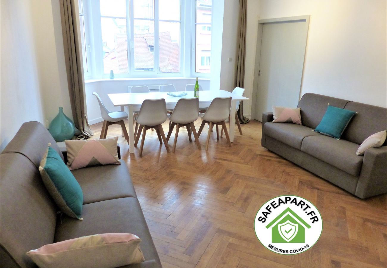 Ferienwohnung in Strasbourg - oberlin 70m2 city center   2br 2bth