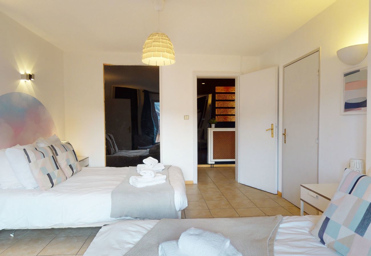 Ferienwohnung in Colmar - gite des bains 94m2 1 free parking 2br 2bth