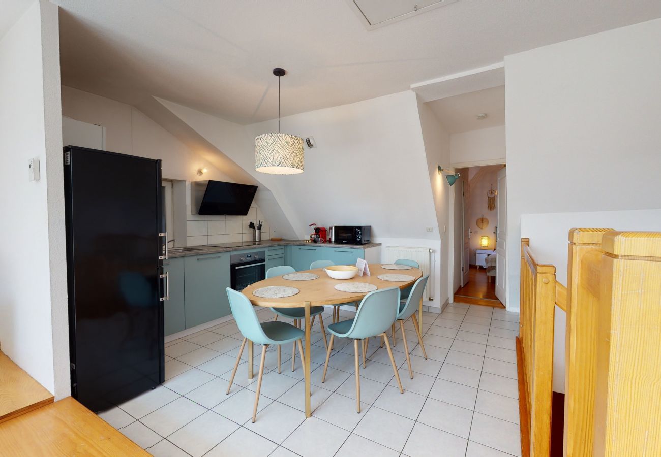 Ferienwohnung in Colmar - duplex des dominicains 1 free parking    3br