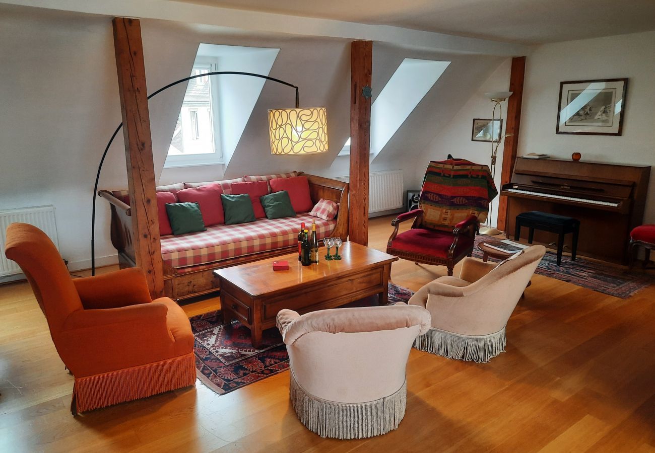 Ferienwohnung in Strasbourg - emilie 145m2 ac 1 free parking 4br 2bth