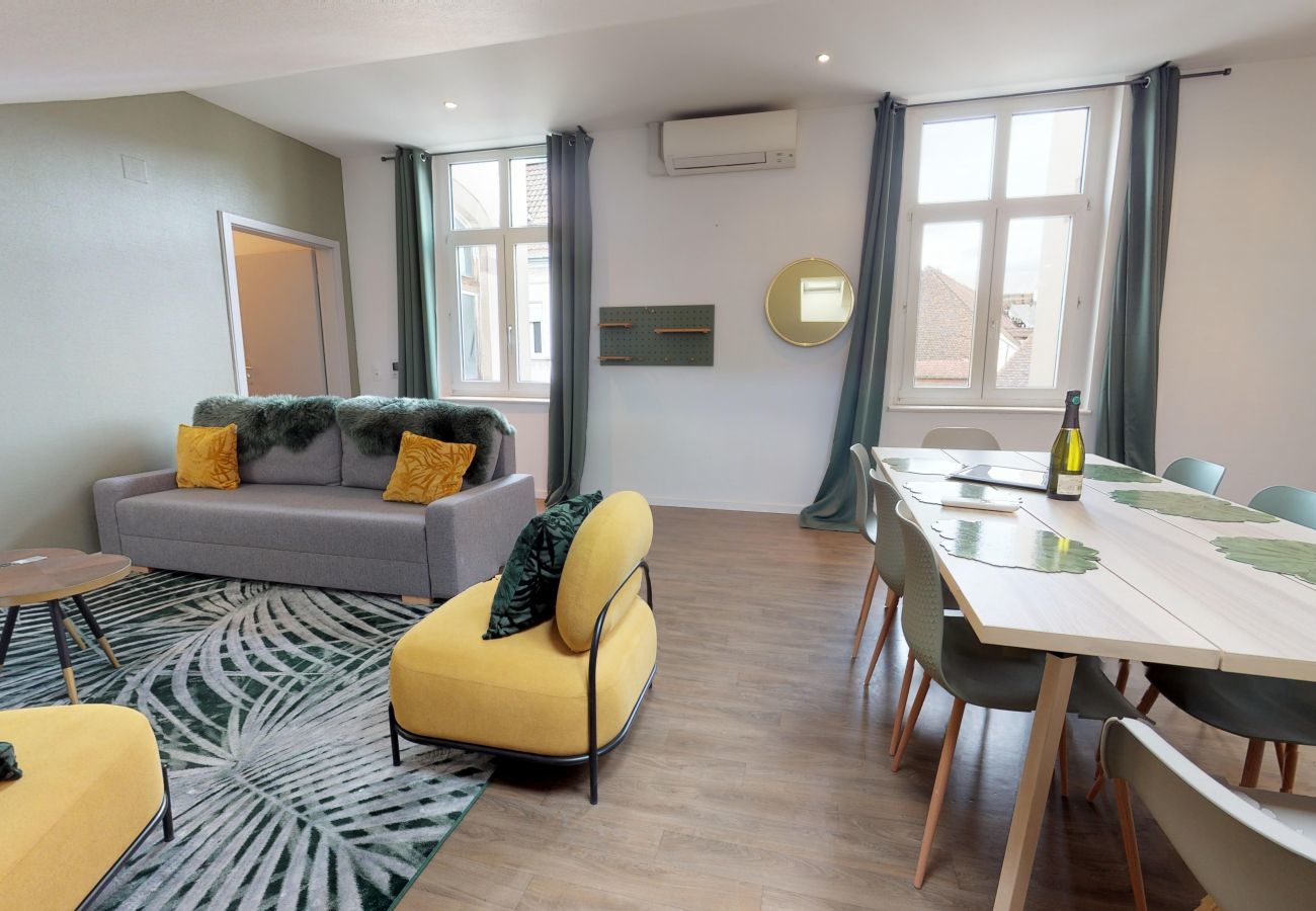 Ferienwohnung in Colmar - L'Entêté clim hypercentre 5 à 7 personnes