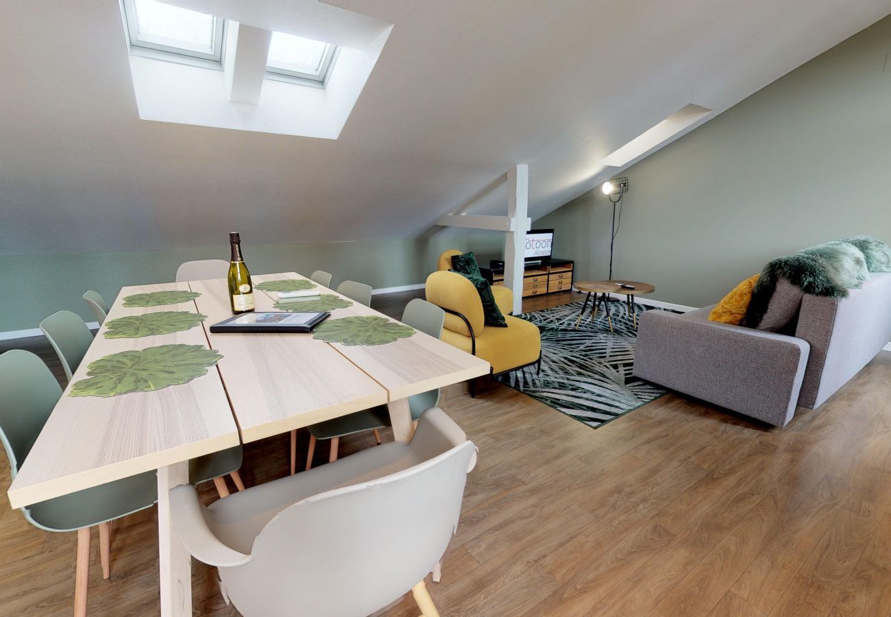 Ferienwohnung in Colmar - L'Entêté clim hypercentre 5 à 7 personnes