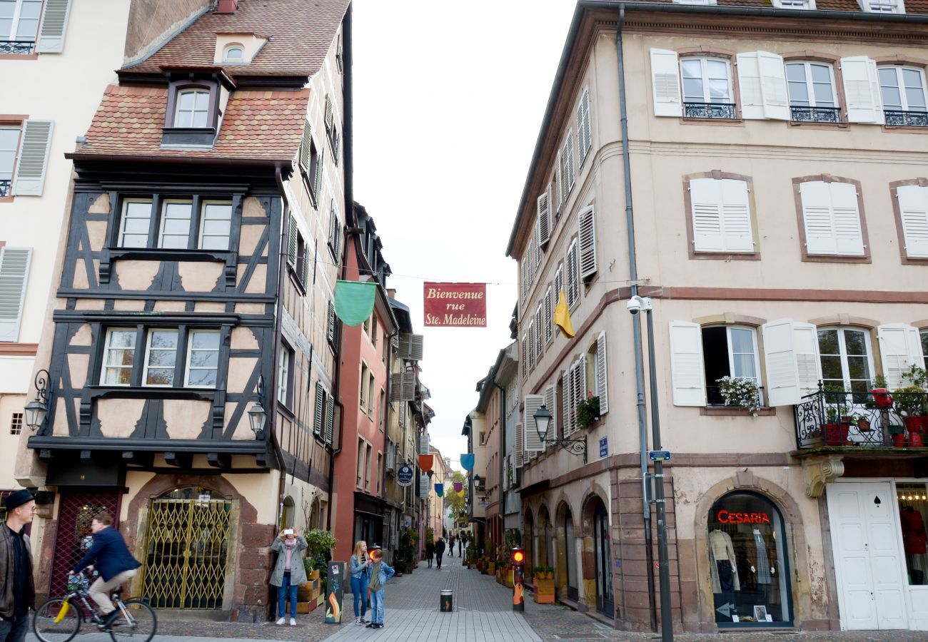 Ferienwohnung in Strasbourg - madeleine 46m2 city center up to 4