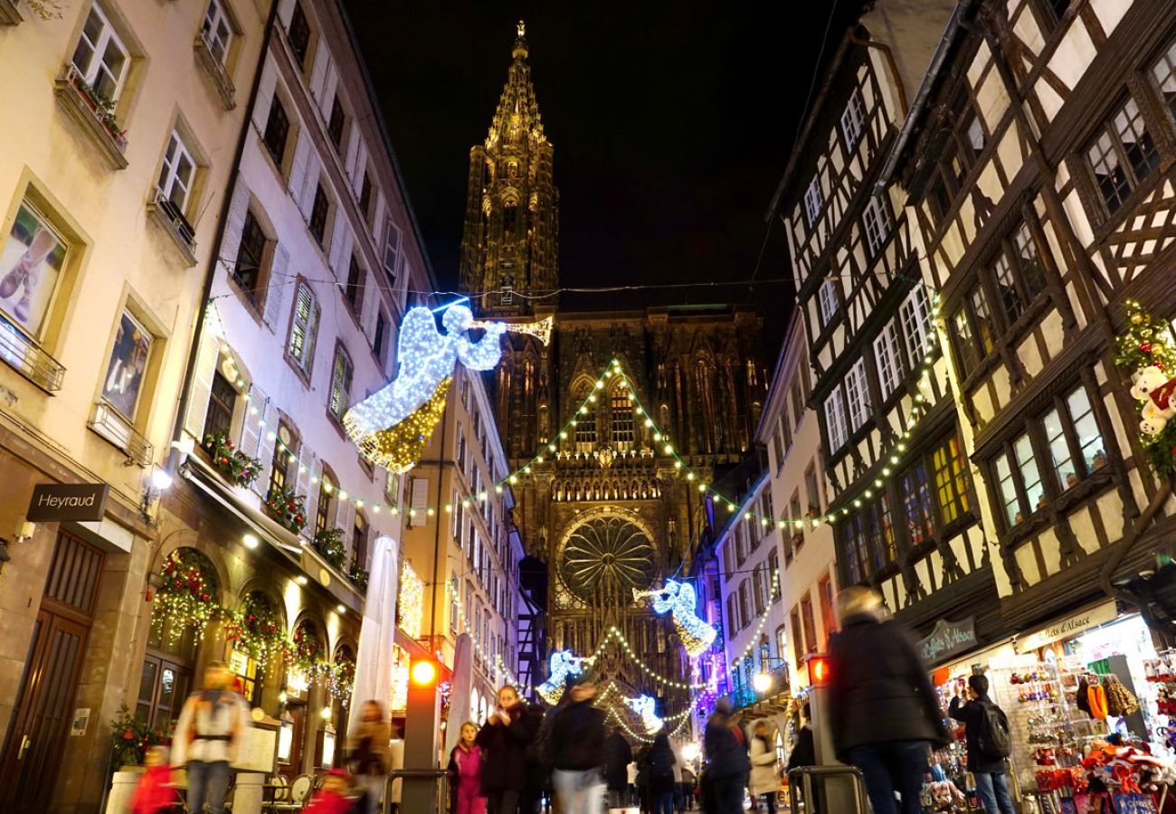 Ferienwohnung in Strasbourg - vermala city center 1 bdrm up to 6