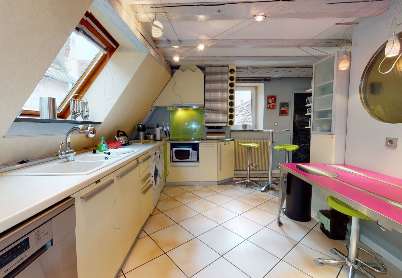 Ferienwohnung in Colmar - Gîte Histoire de Changer *** 120m² 2br up to 8