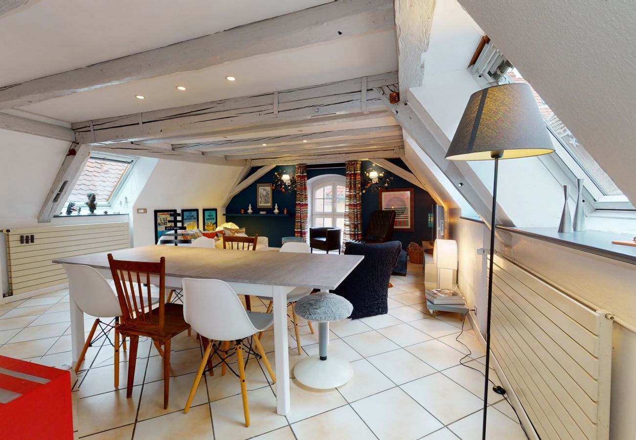 Ferienwohnung in Colmar - Gîte Histoire de Changer *** 120m² 2br up to 8