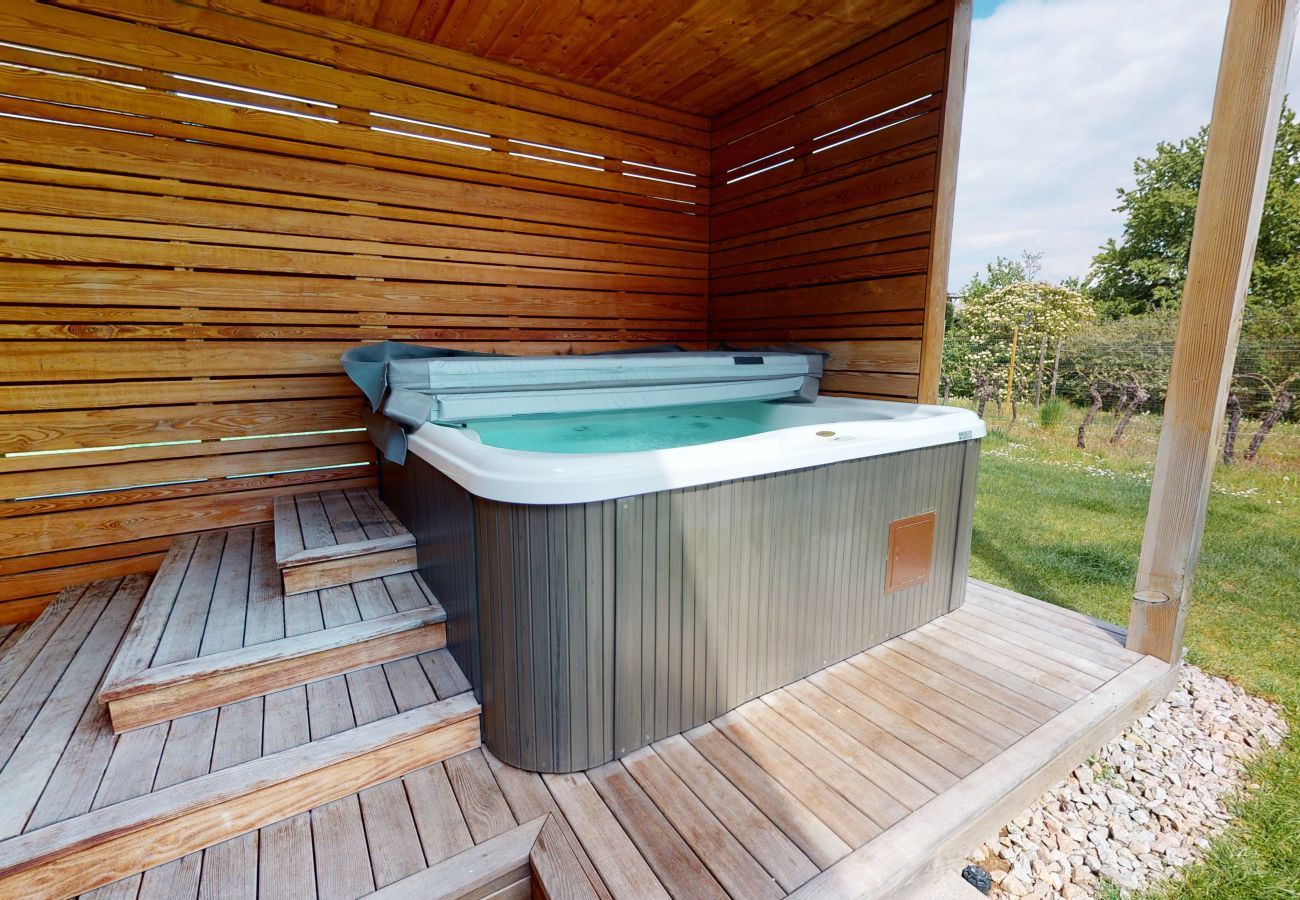 Ferienhaus in Hunawihr - gentiane avec jacuzzi le clos des vignes