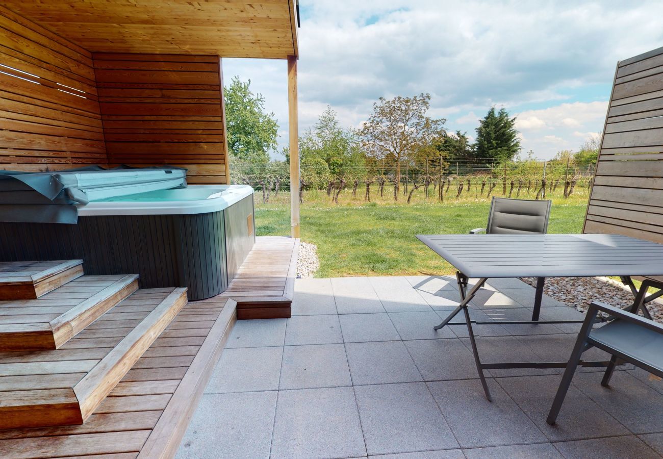 Ferienhaus in Hunawihr - gentiane avec jacuzzi le clos des vignes