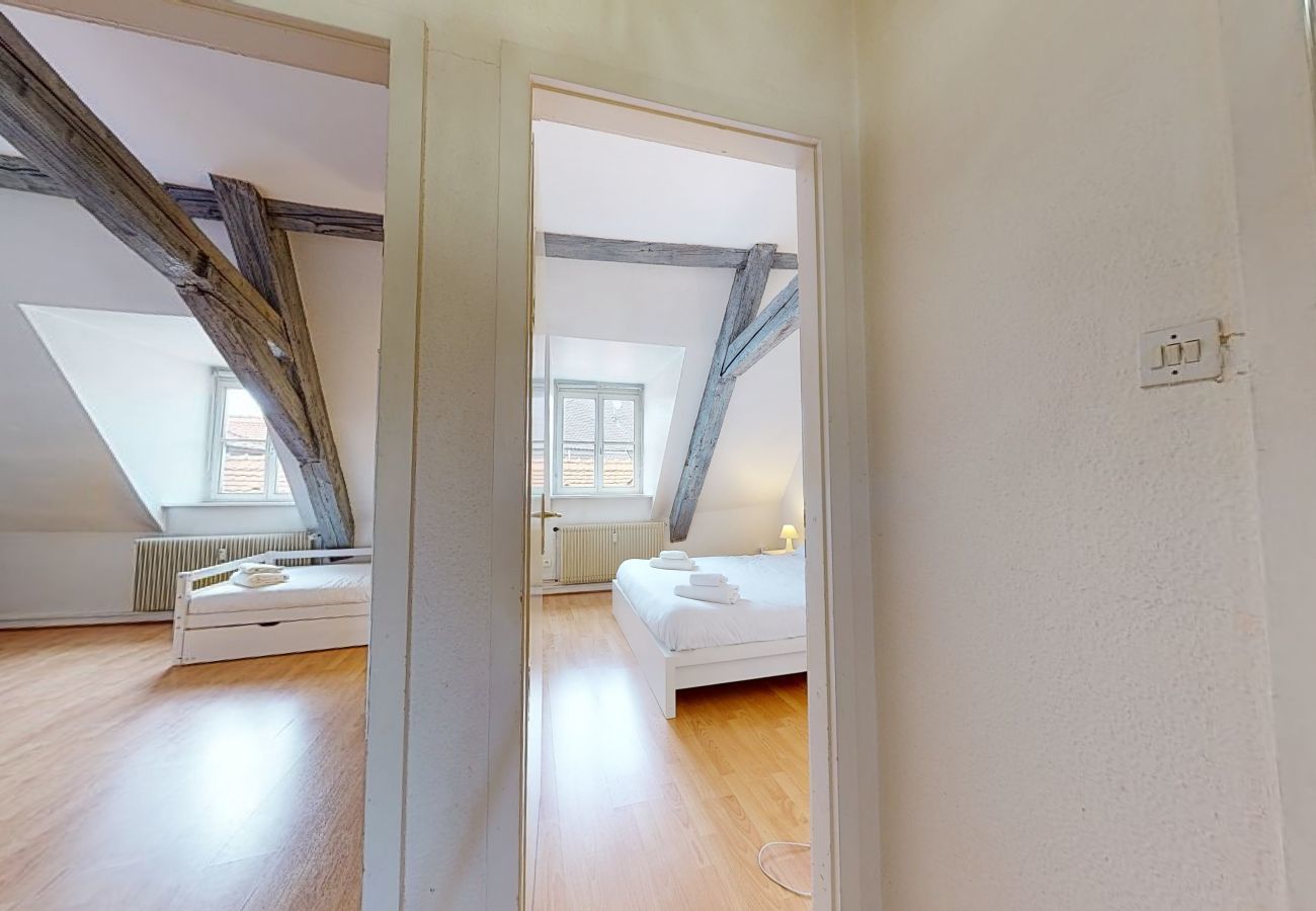 Ferienwohnung in Colmar - tel un songe blanc 73m2         2br