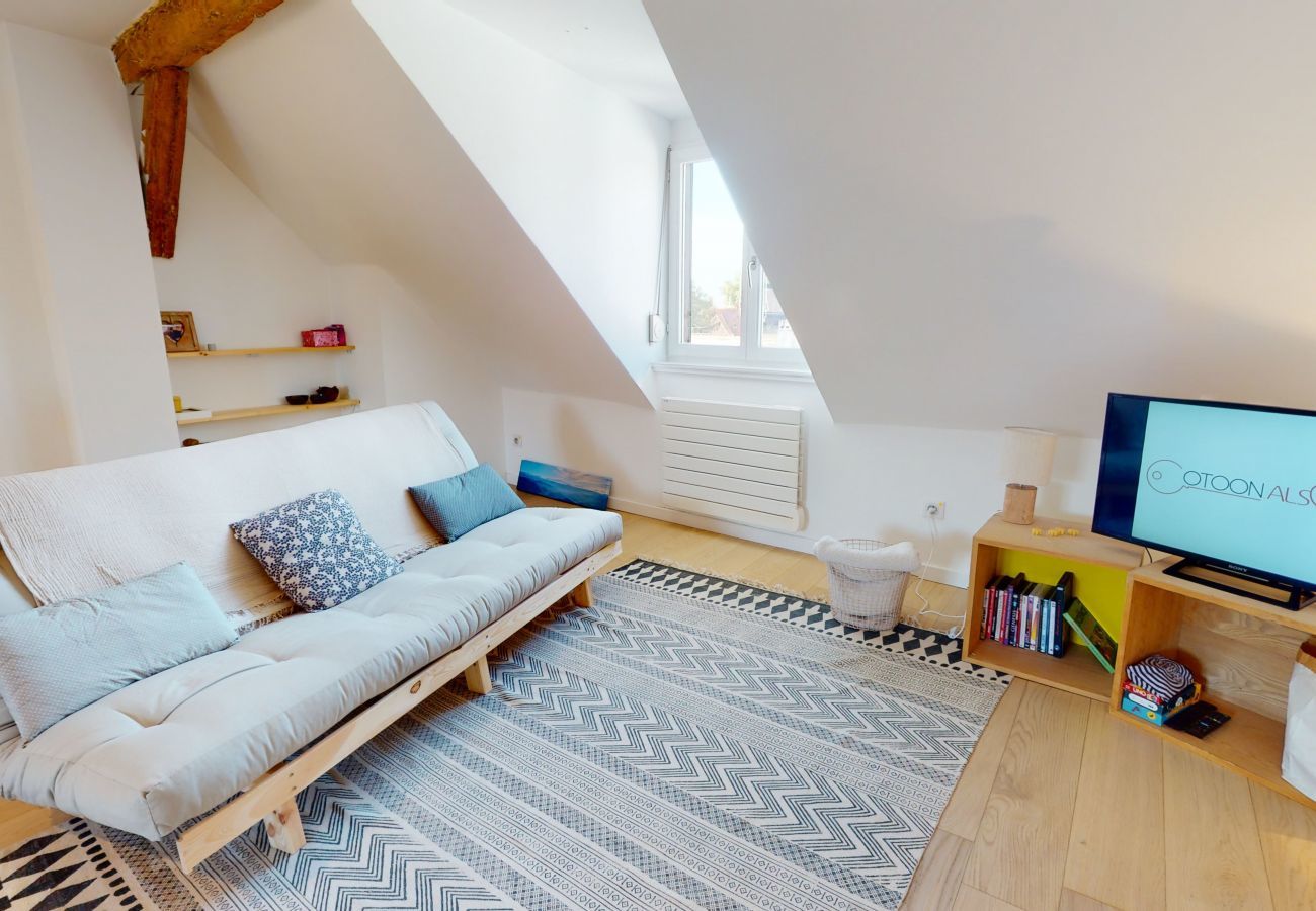 Ferienwohnung in Colmar - Gite Là Haut 1 free parking colmar centre 2br