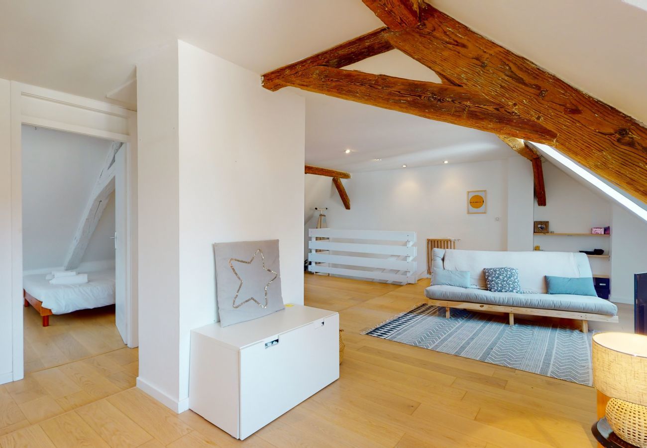 Ferienwohnung in Colmar - Gite Là Haut 1 free parking colmar centre 2br