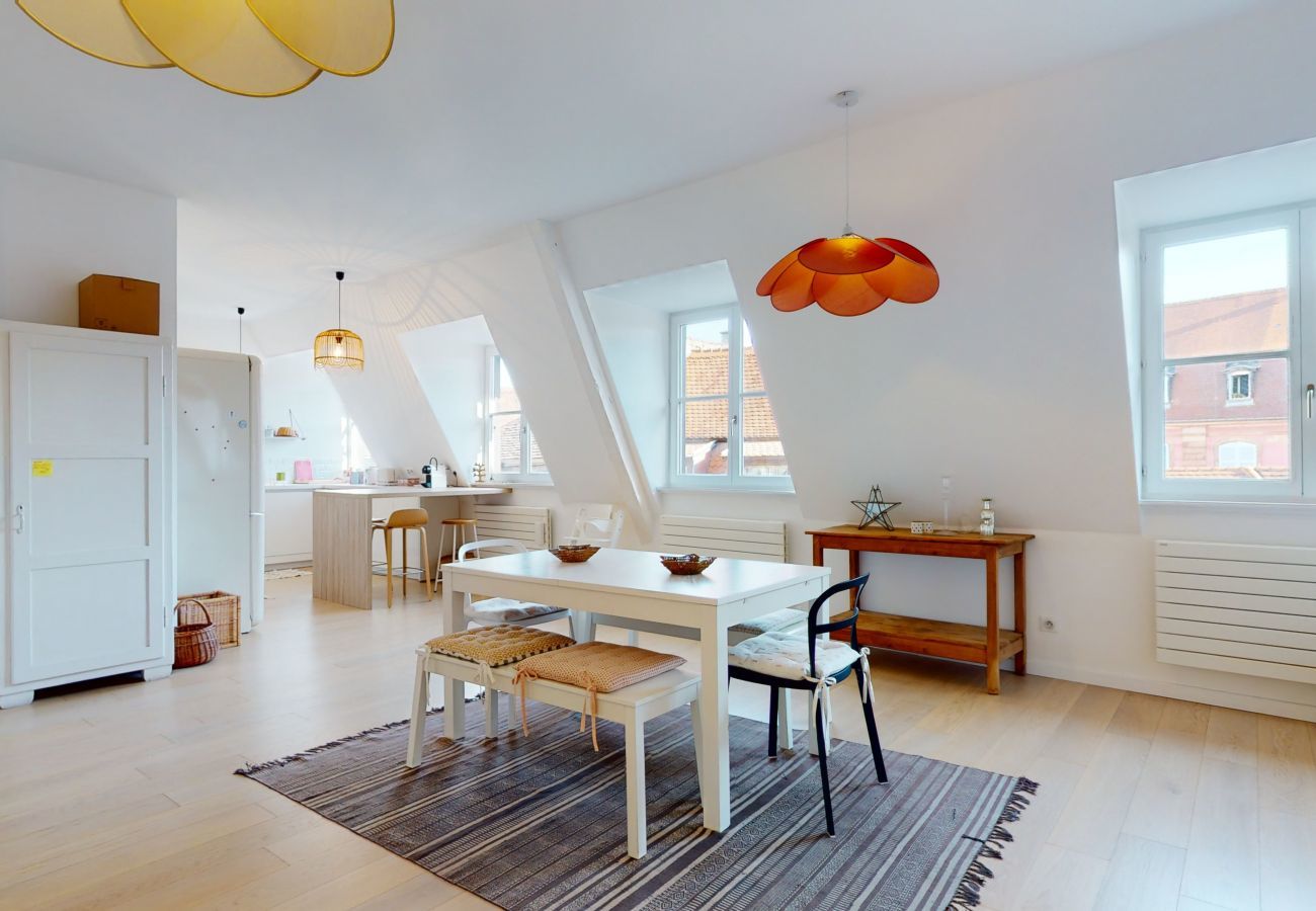 Ferienwohnung in Colmar - Gite Là Haut 1 free parking colmar centre 2br