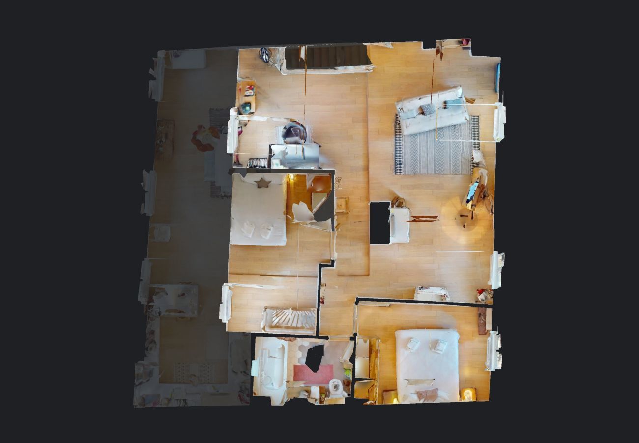 Ferienwohnung in Colmar - Gite Là Haut 1 free parking colmar centre 2br