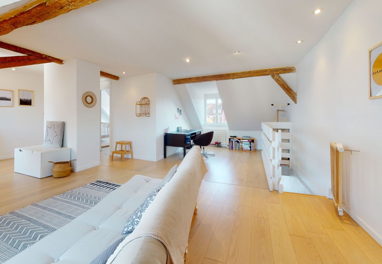 Ferienwohnung in Colmar - Gite Là Haut 1 free parking colmar centre 2br