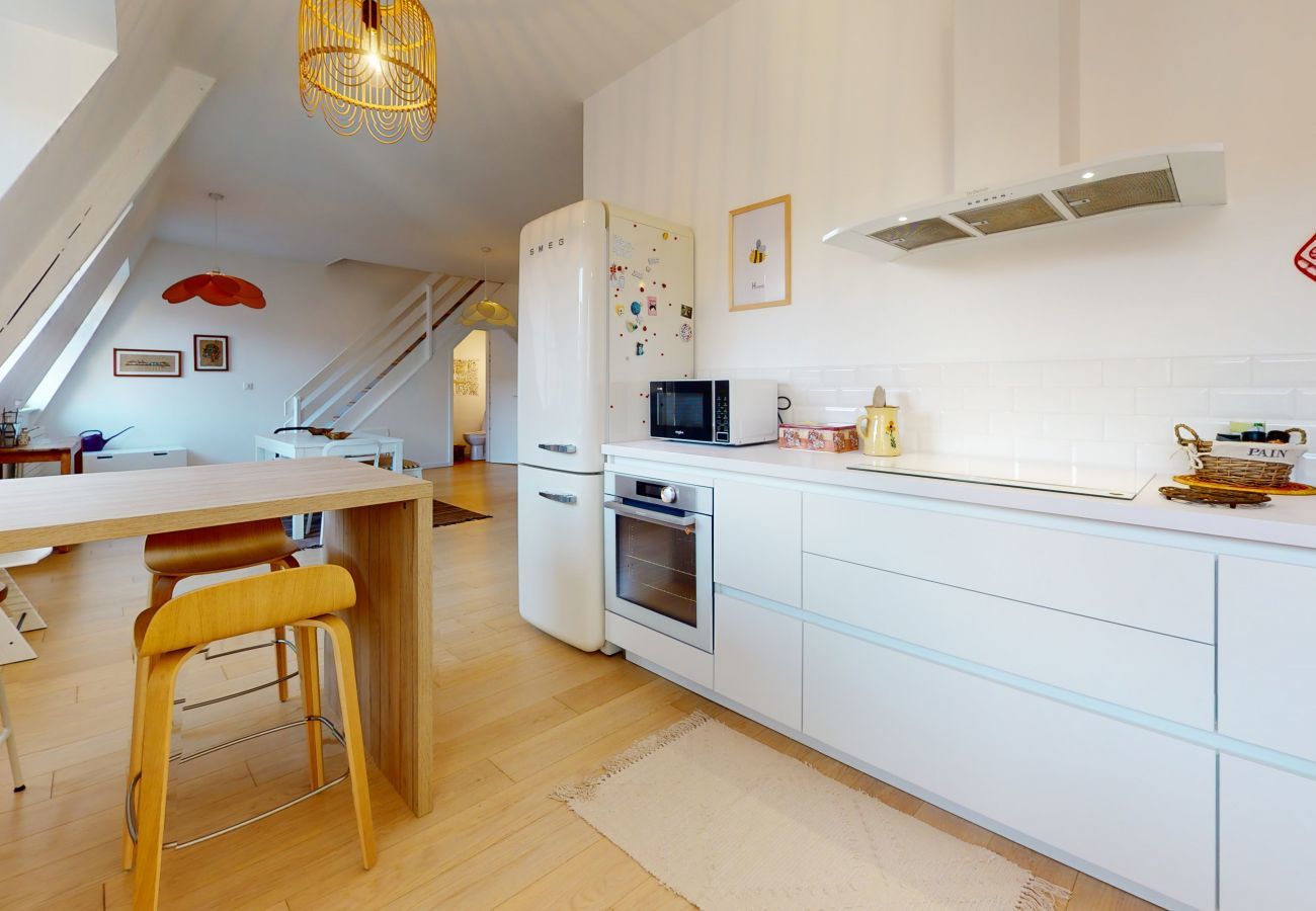 Ferienwohnung in Colmar - Gite Là Haut 1 free parking colmar centre 2br