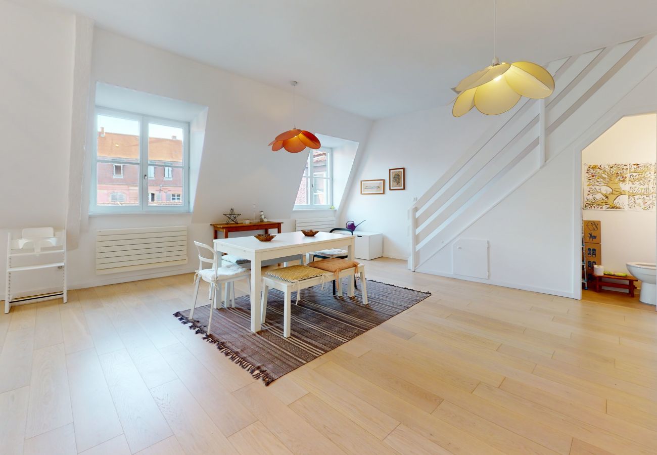 Ferienwohnung in Colmar - Gite Là Haut 1 free parking colmar centre 2br