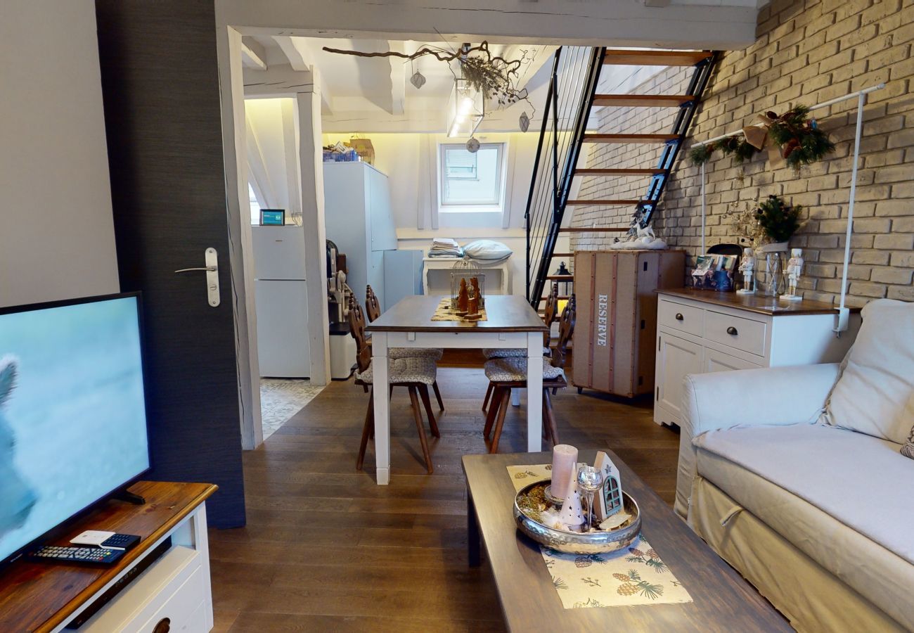 Ferienwohnung in Strasbourg - le nid de l ill magnifique duplex cosy petite fran