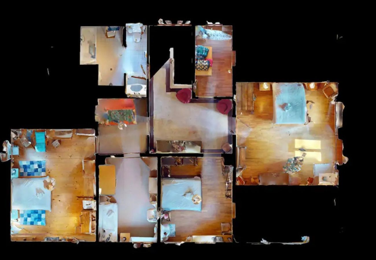 Ferienhaus in La Walck - Villa familiale - Piscine, Tennis & Parc privé