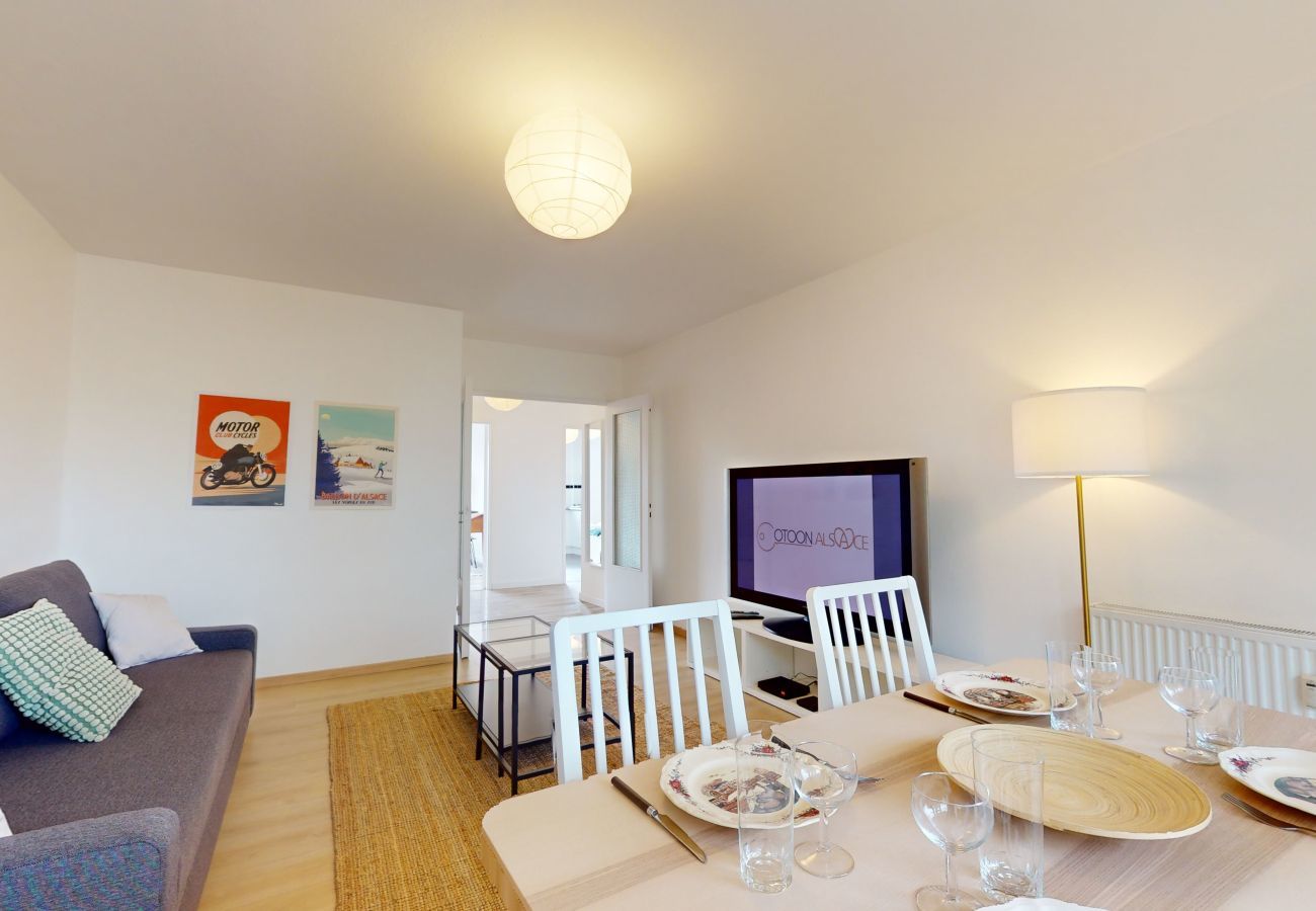 Ferienwohnung in Colmar - La Fecht 1 parking Proche gare