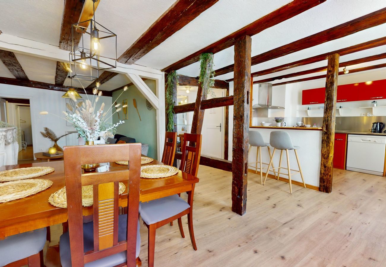Ferienwohnung in Colmar - Au Petit Vauban 2 chambres avec parking