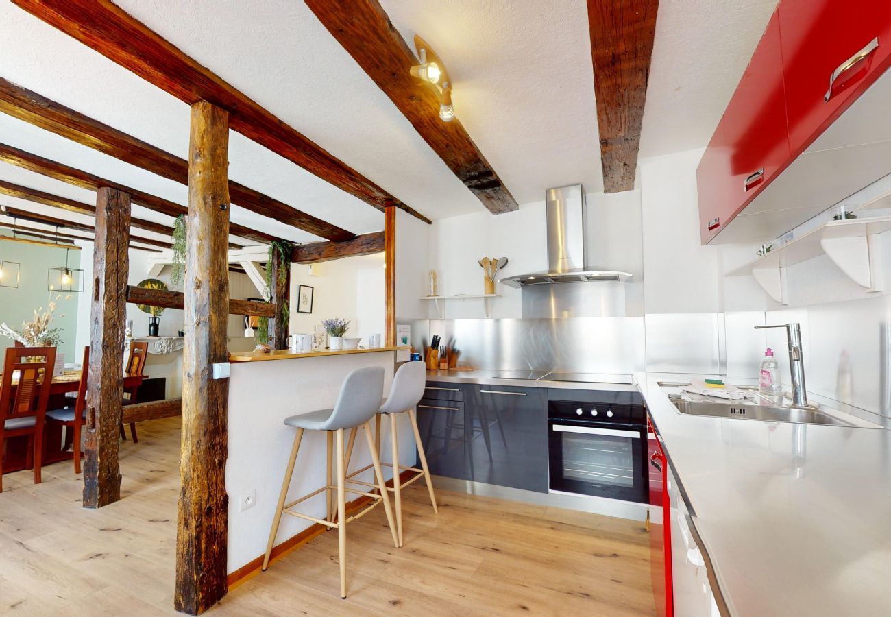 Ferienwohnung in Colmar - Au Petit Vauban 2 chambres avec parking