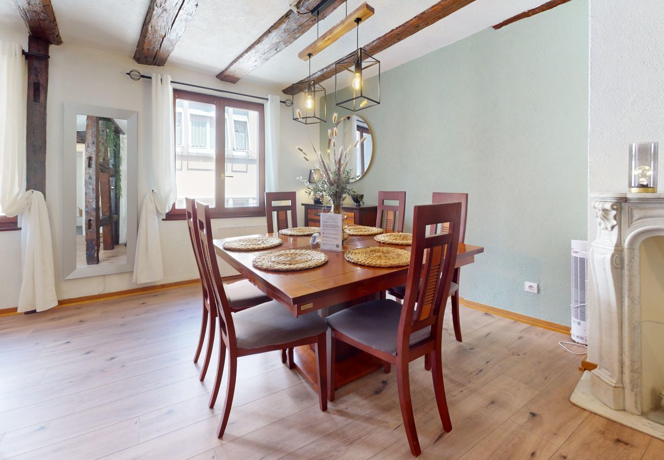 Ferienwohnung in Colmar - Au Petit Vauban 2 chambres avec parking