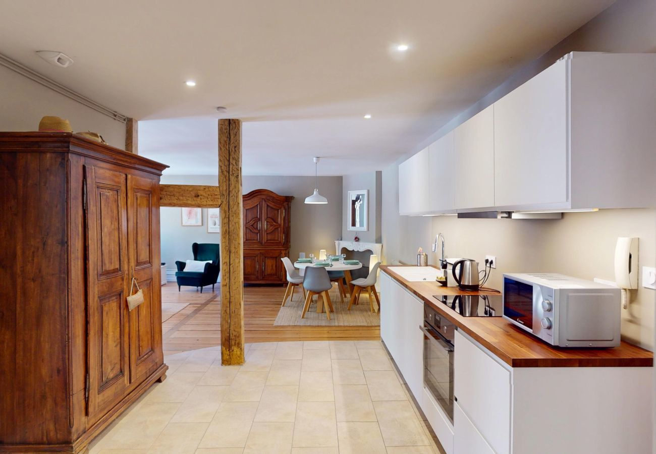 Ferienwohnung in Andlau - Cour de l'Abbaye Andlau 2br