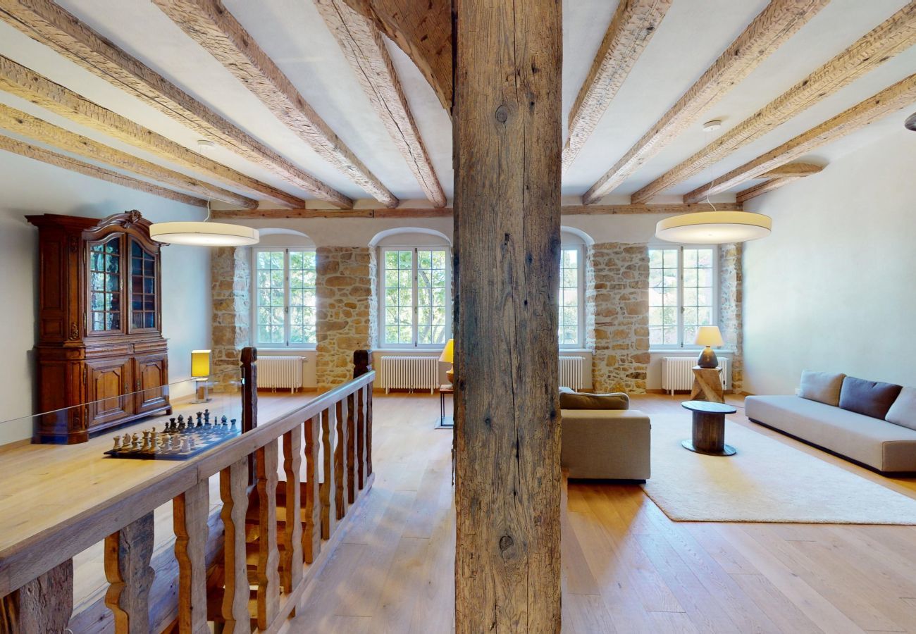 Ferienwohnung in Andlau - Jardin de l'Abbaye demeure de charme 4adults 2kids