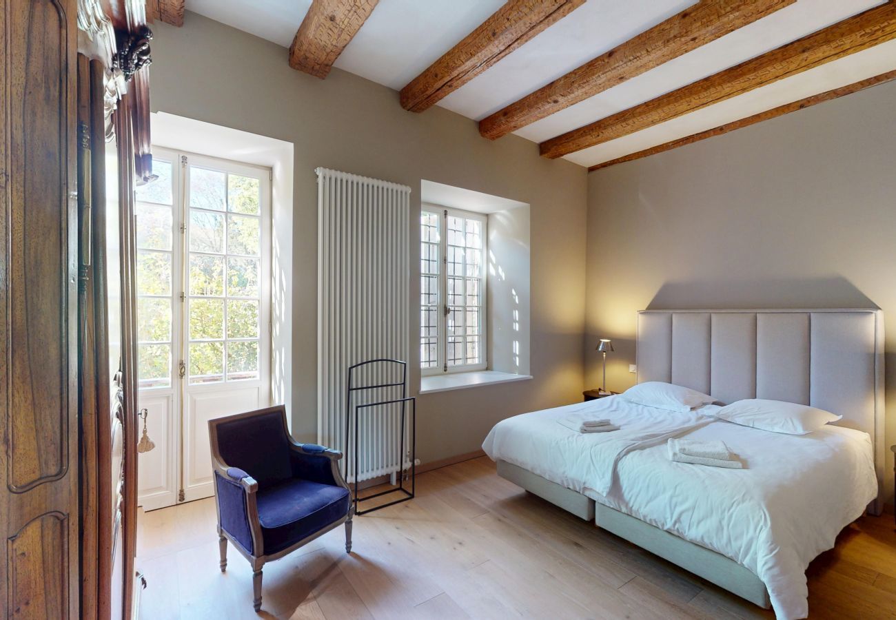 Ferienwohnung in Andlau - Jardin de l'Abbaye demeure de charme 4adults 2kids