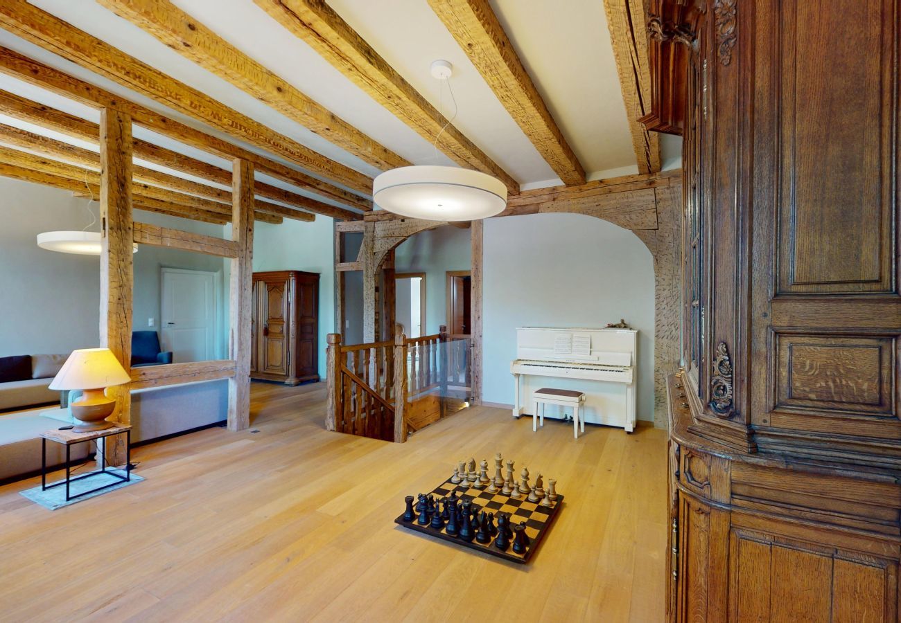 Ferienwohnung in Andlau - Jardin de l'Abbaye demeure de charme 4adults 2kids
