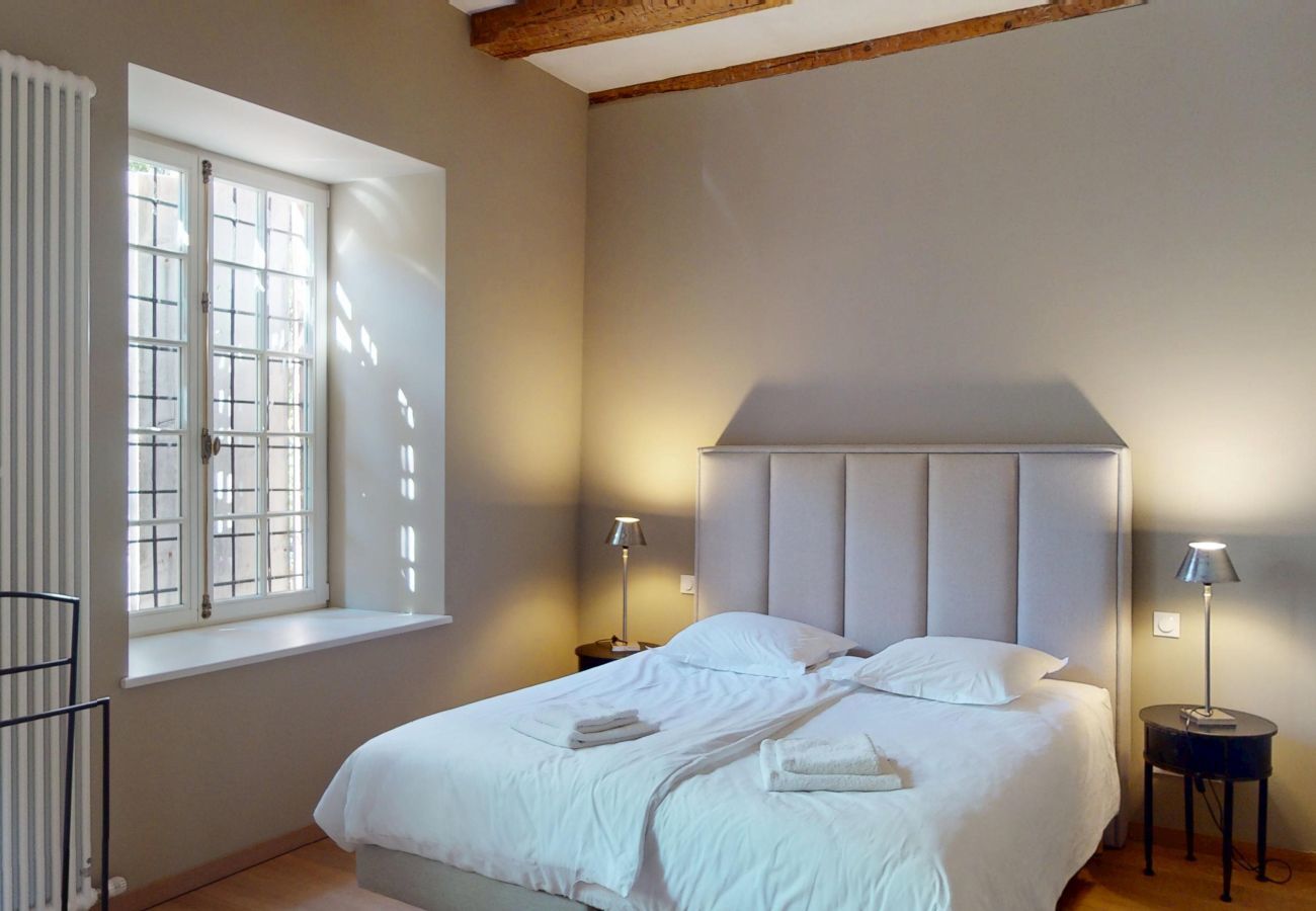 Ferienwohnung in Andlau - Jardin de l'Abbaye demeure de charme 4adults 2kids