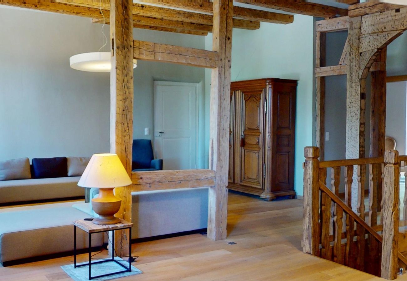 Ferienwohnung in Andlau - Jardin de l'Abbaye demeure de charme 4adults 2kids