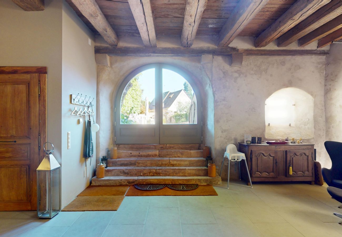 Ferienwohnung in Andlau - Jardin de l'Abbaye demeure de charme 4adults 2kids