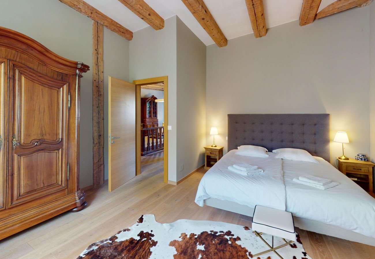 Ferienwohnung in Andlau - Jardin de l'Abbaye demeure de charme 4adults 2kids