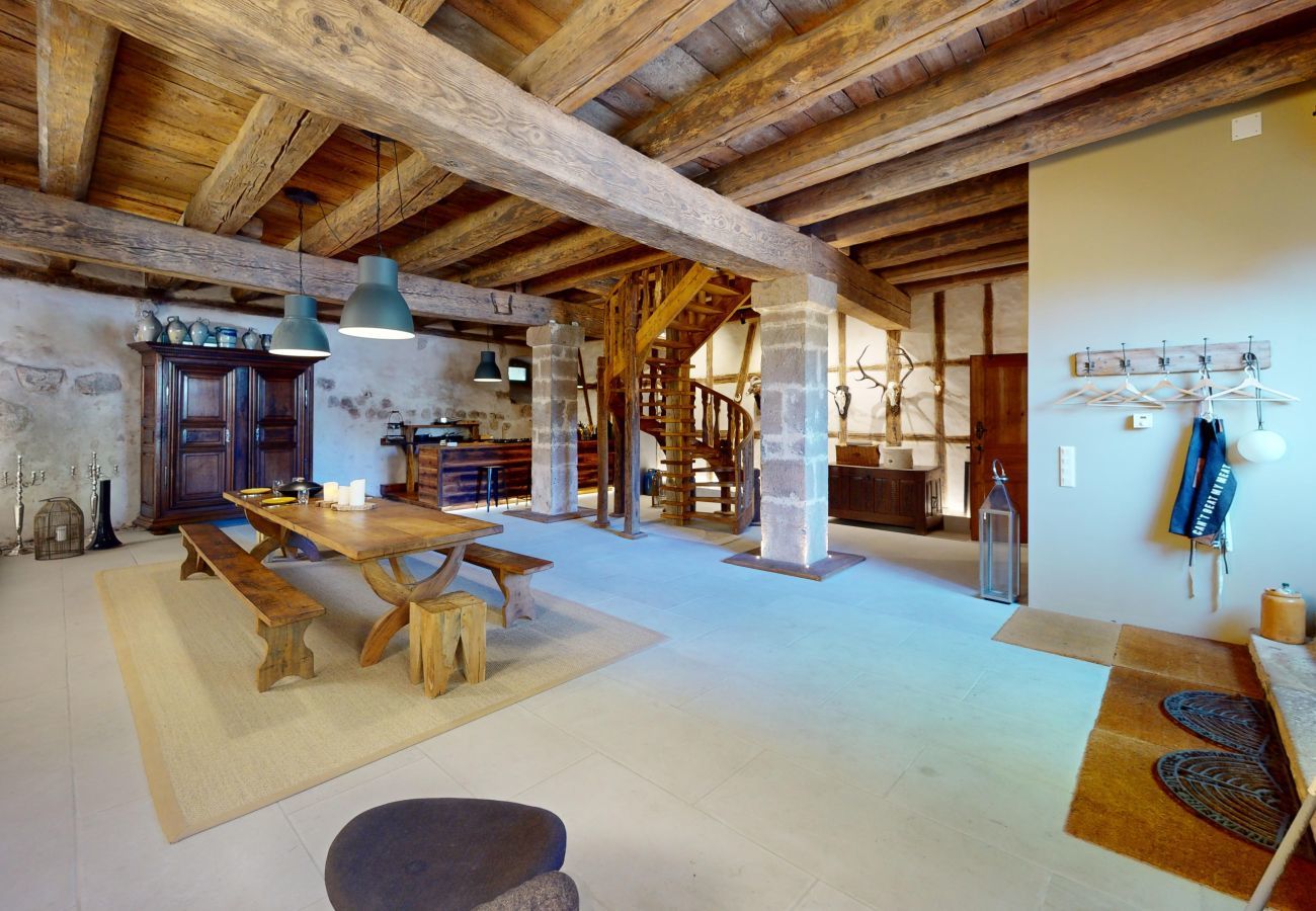 Ferienwohnung in Andlau - Jardin de l'Abbaye demeure de charme 4adults 2kids