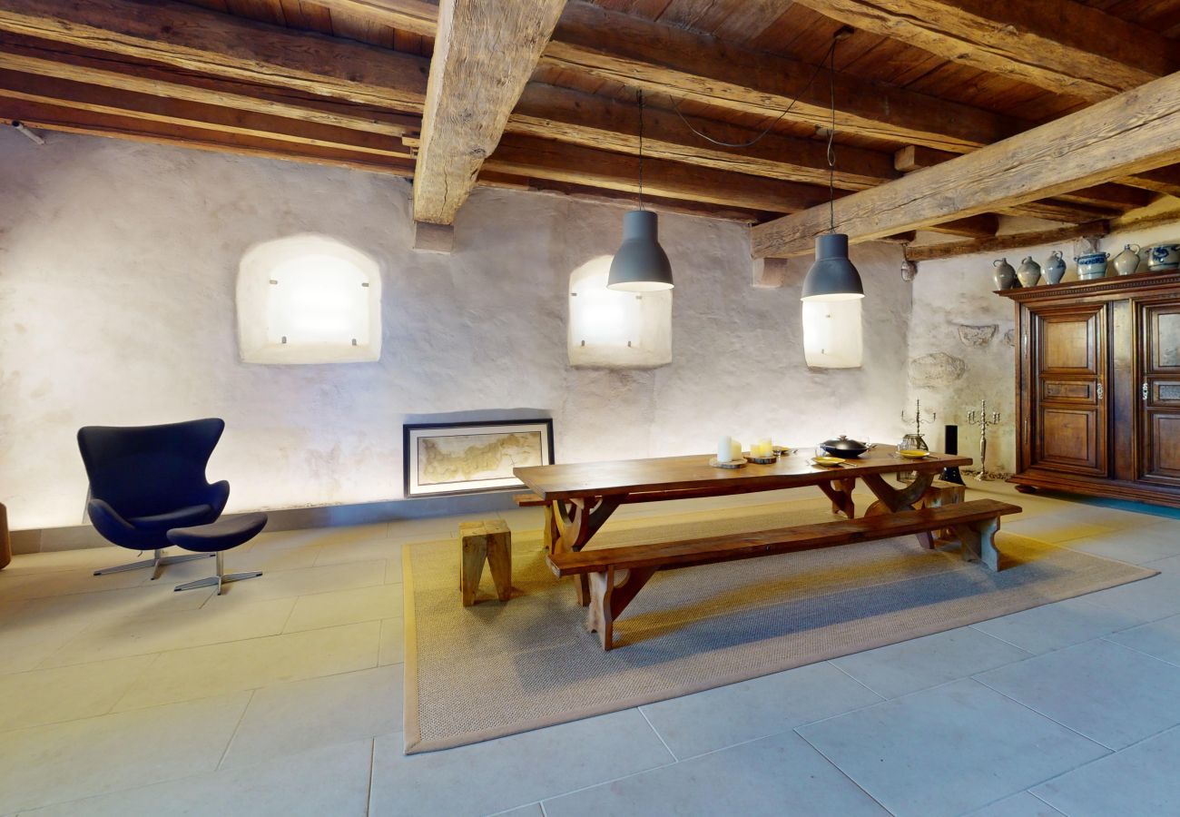 Ferienwohnung in Andlau - Jardin de l'Abbaye demeure de charme 4adults 2kids