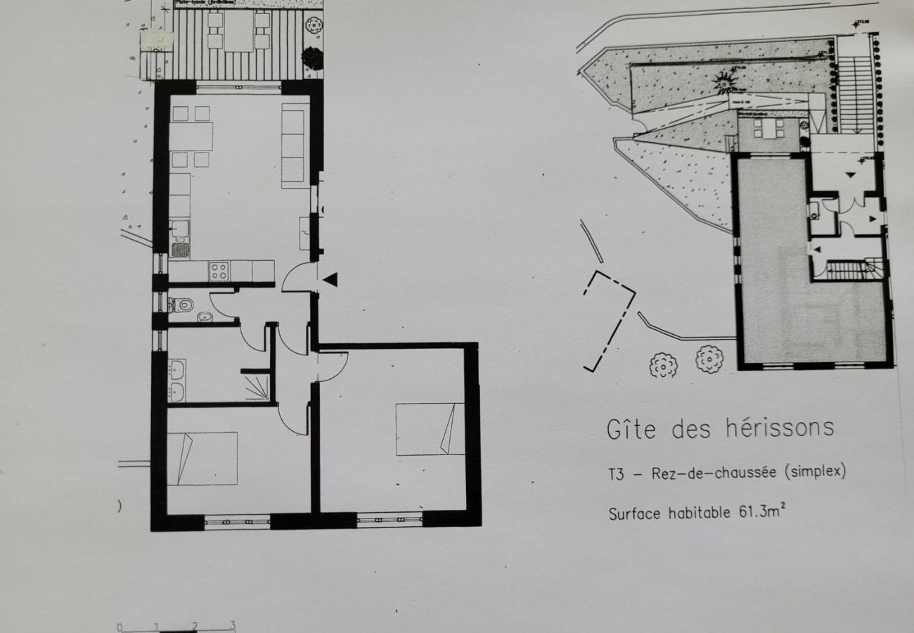 Ferienwohnung in Mittelbergheim - Gite du Holzweg Les Herissons