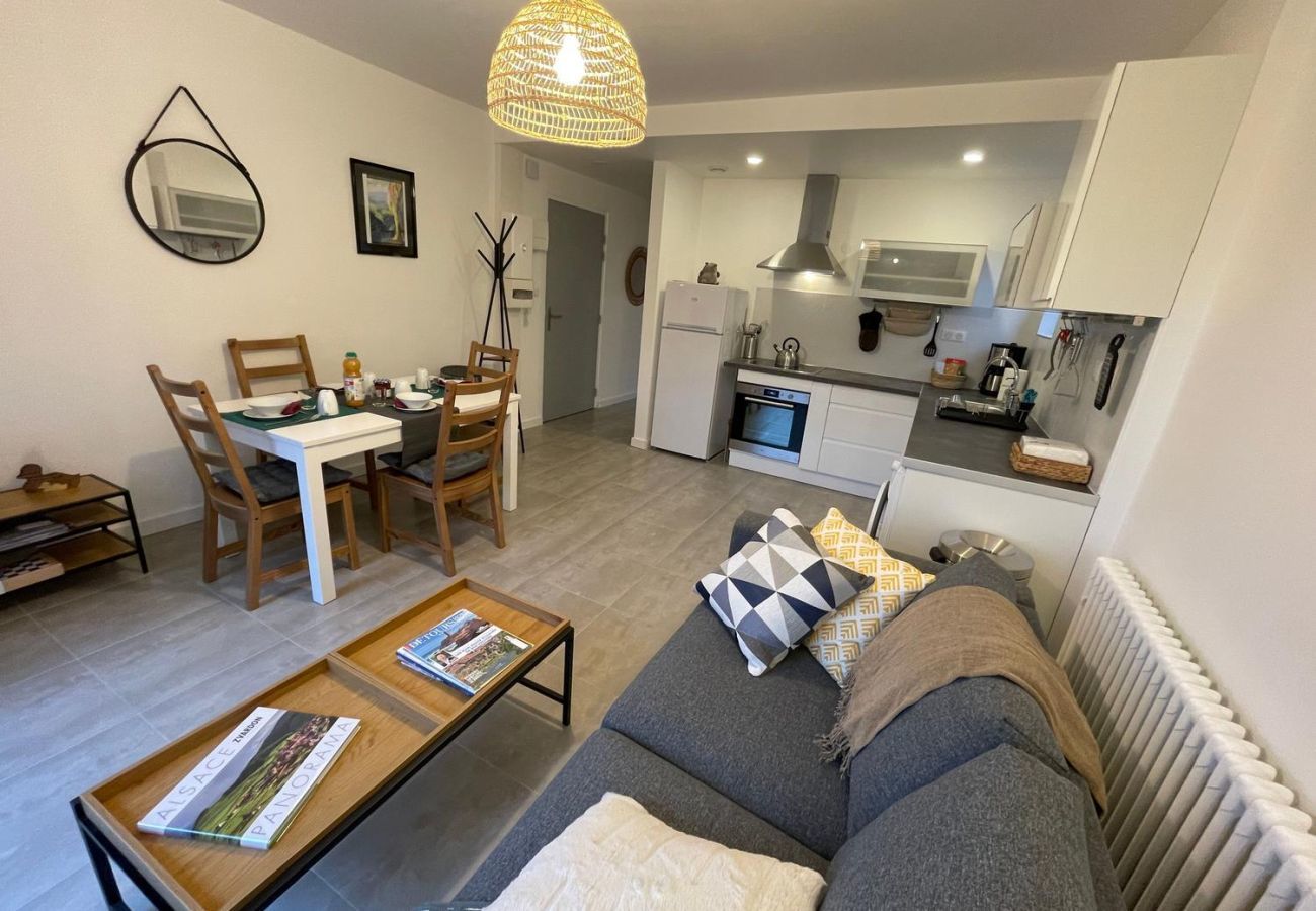 Ferienwohnung in Mittelbergheim - Gite du Holzweg Les Herissons