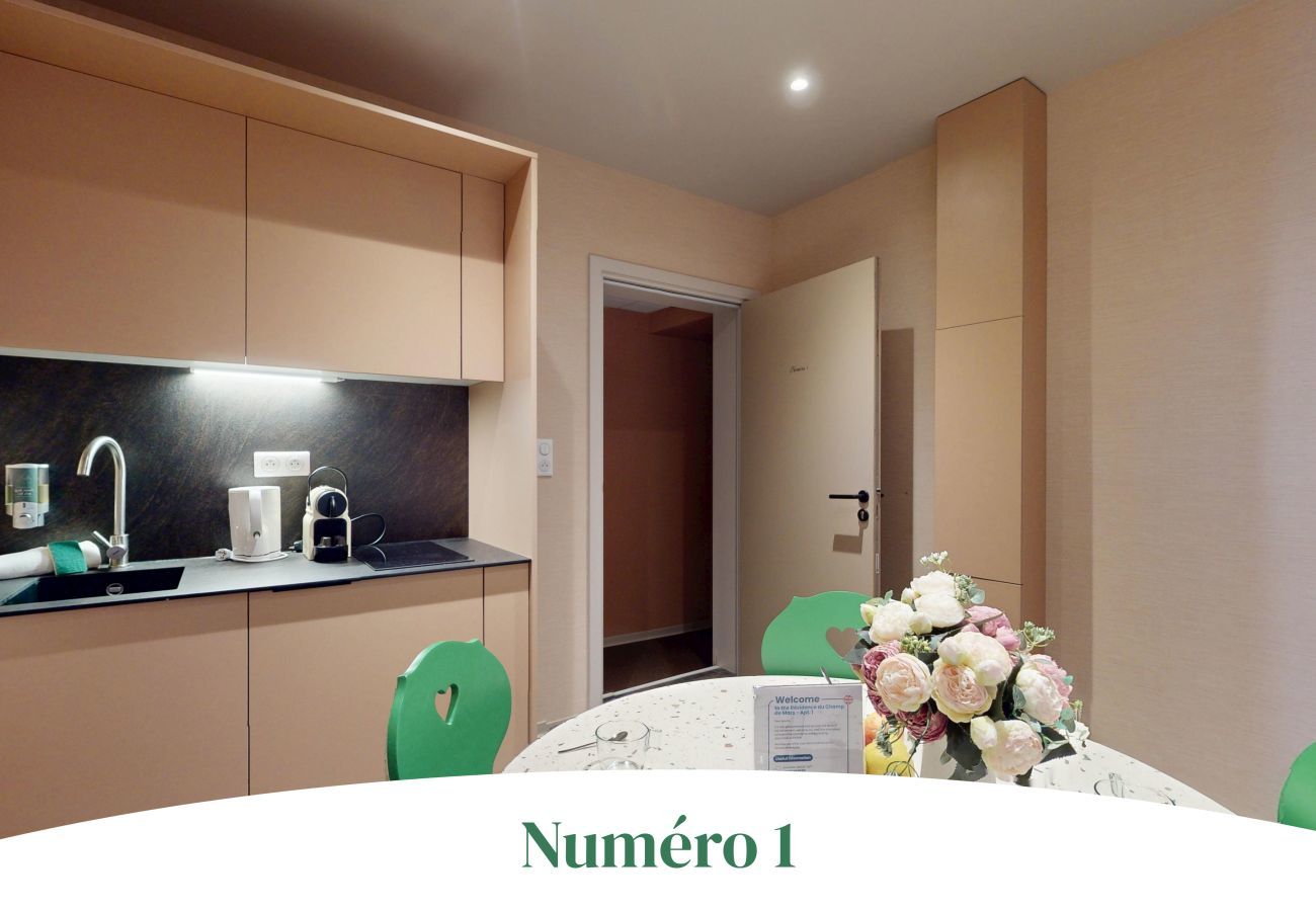 Ferienwohnung in Colmar - Appartement Numéro 1 (2 chambres) - Résidence Cham