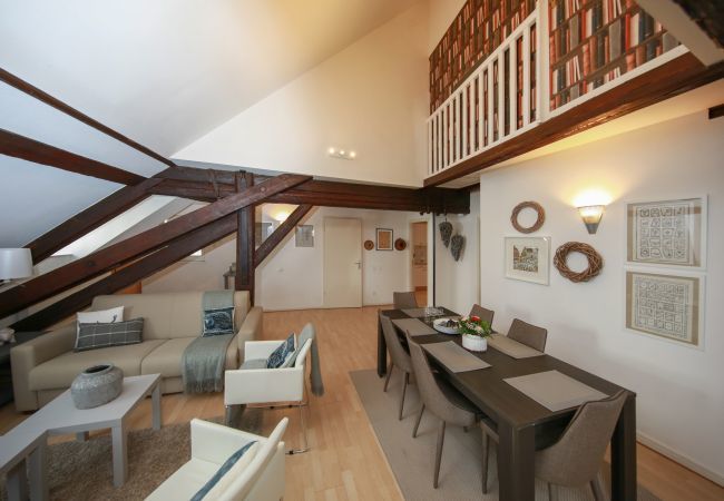 Apartment in Colmar - baumgartner 117m2 city center ac 3br 2bth